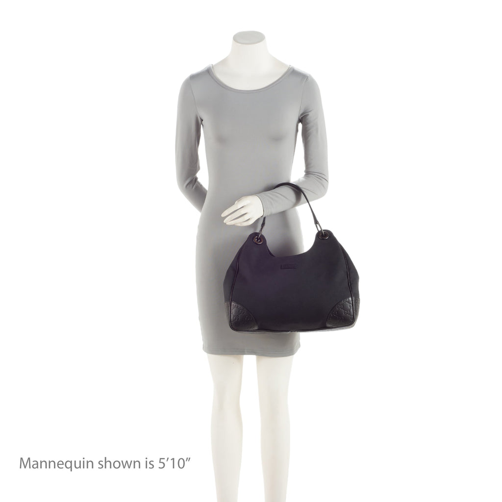 Gucci Canvas Guccissima Leather Colbert Hobo (SHF-CpDvCj)