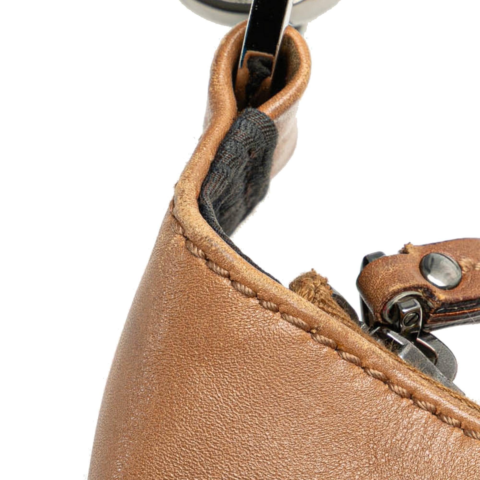 Gucci Canvas Half Moon Hobo