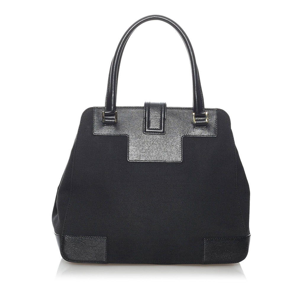 Gucci Canvas Handbag (SHG-30240)