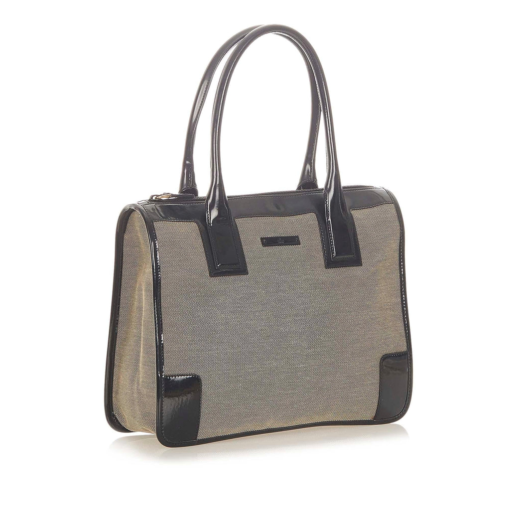 Gucci Canvas Handbag (SHG-31682)