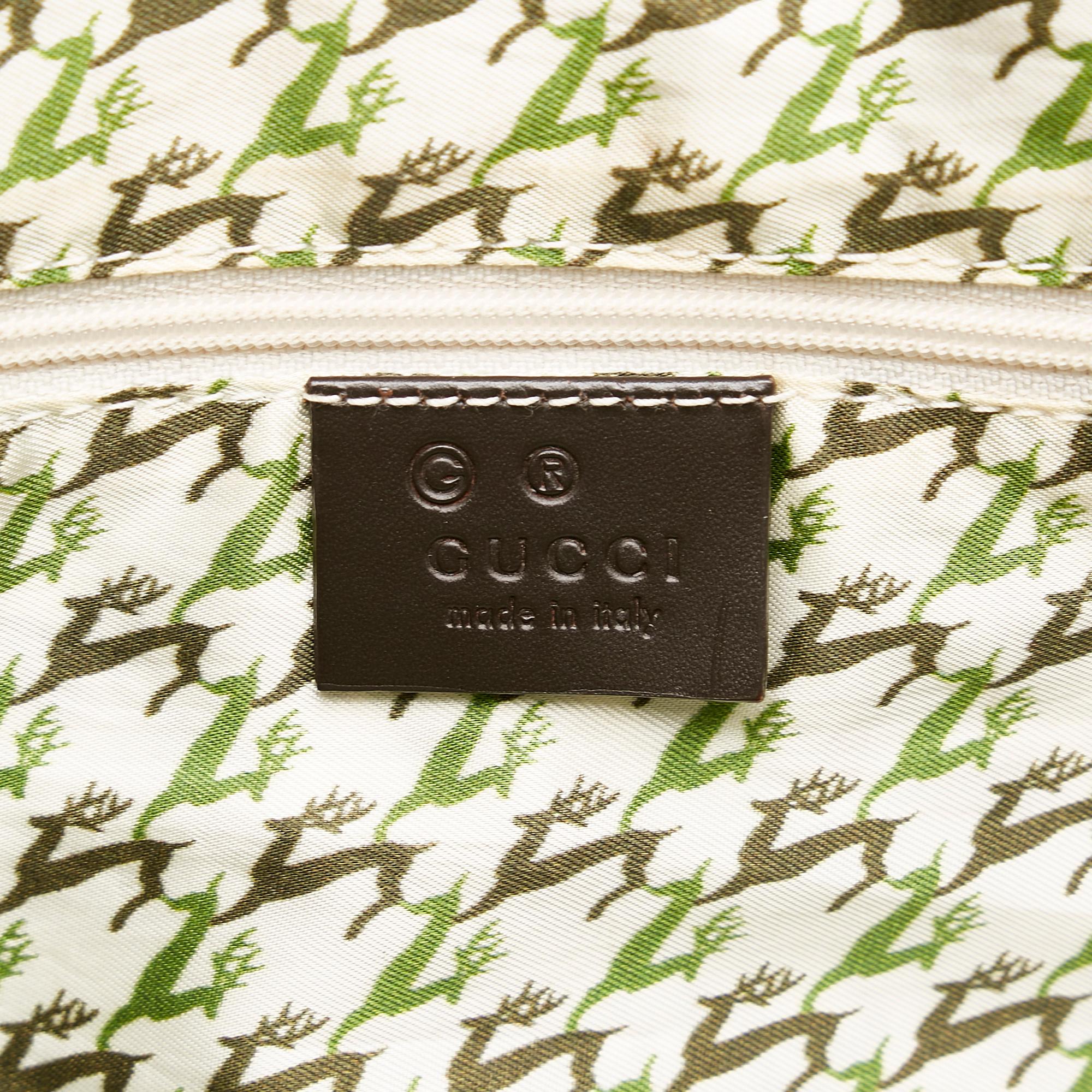 Gucci Canvas Handbag (SHG-pLr7aa)