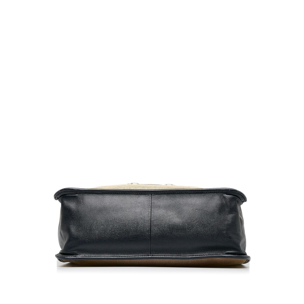Gucci Canvas Horsebit 1955 Tote (SHG-hEG9ve)