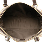 Gucci Canvas Horsebit Charmy Boston Bag