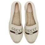 Gucci Canvas Interlocking G Logo Espadrilles - Size 10 / 40 (SHF-o88yIa)