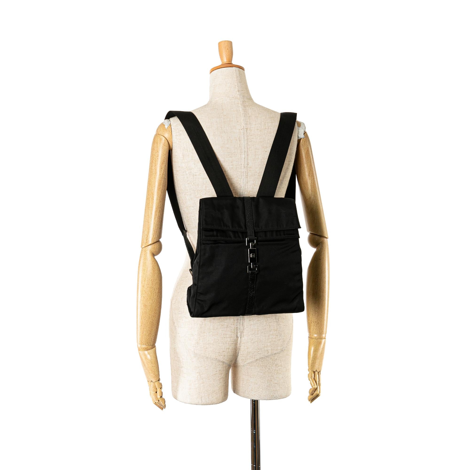Gucci Canvas Jackie Backpack (SHG-c2ptzg)