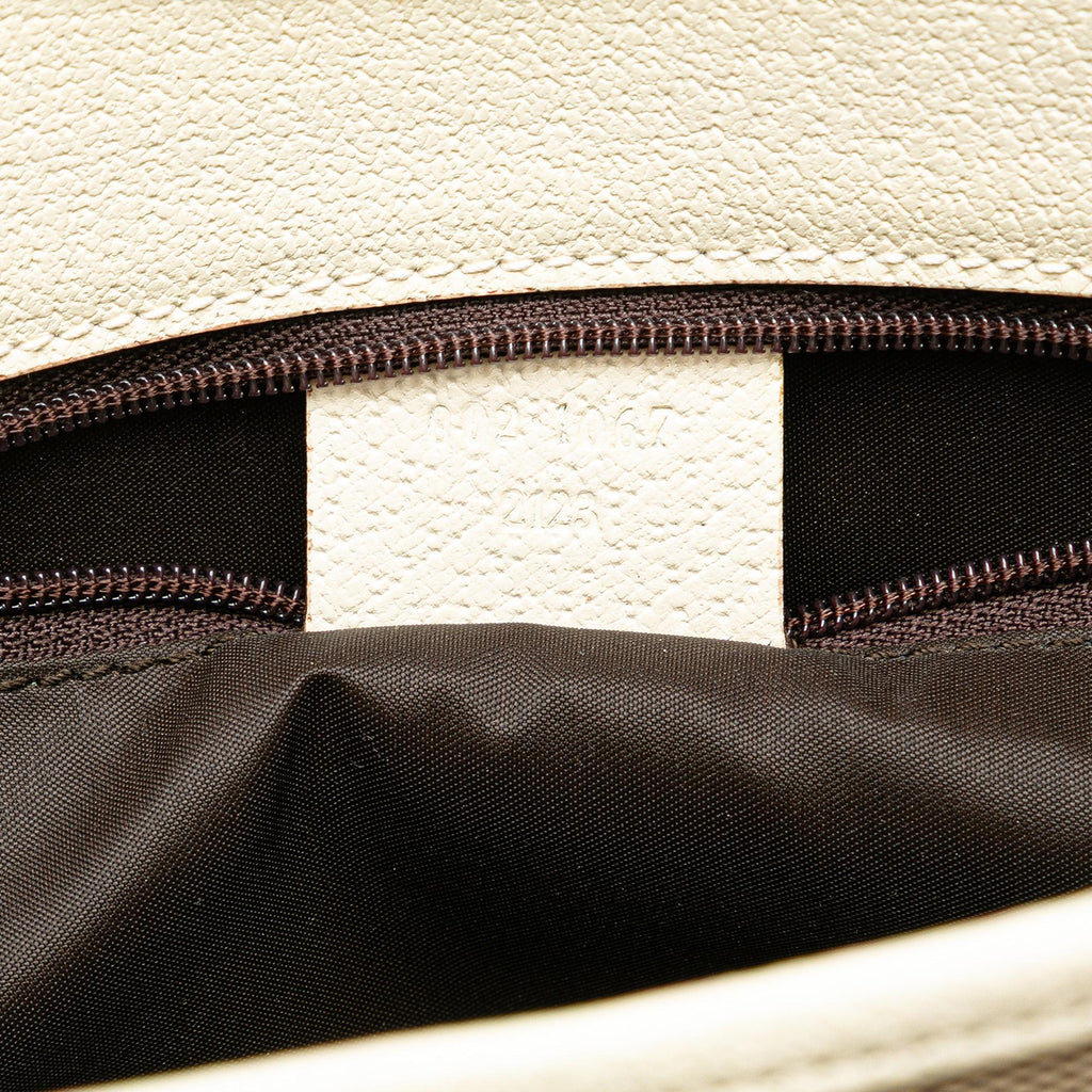 Gucci Canvas Jackie Bardot Shoulder Bag