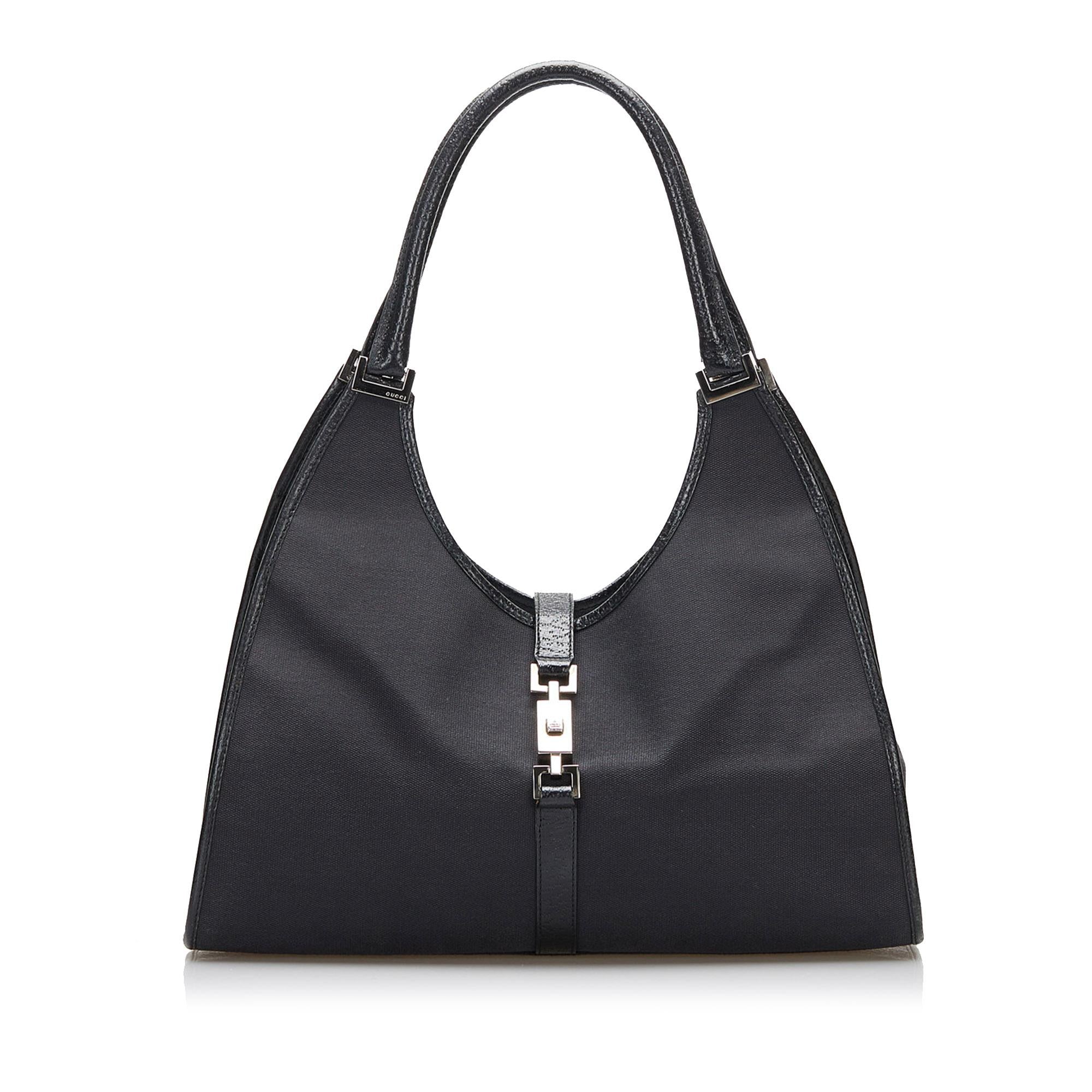 Gucci Canvas Jackie Bardot (SHG-qdv9JI)