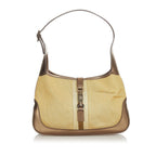 Gucci Canvas Jackie Shoulder Bag (SHG-31852)