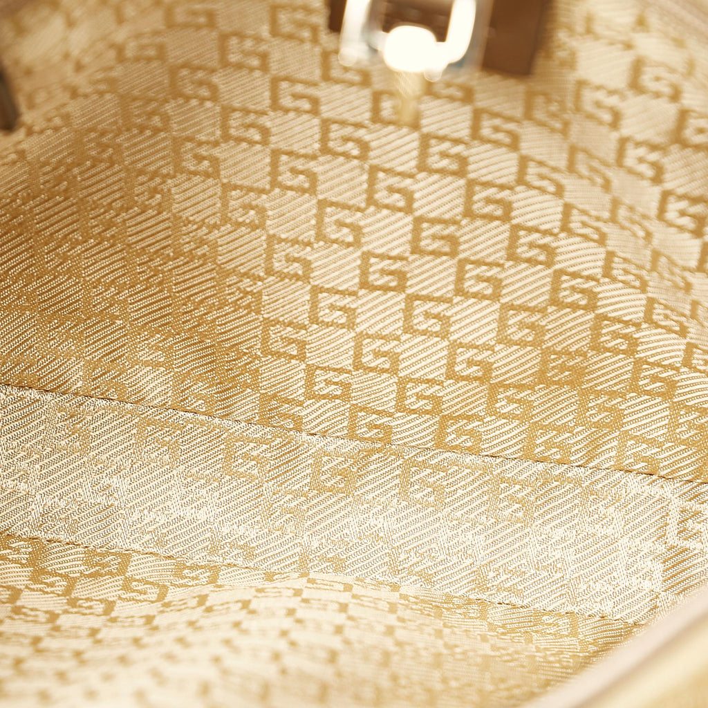 Gucci Canvas Jackie Shoulder Bag (SHG-31852)