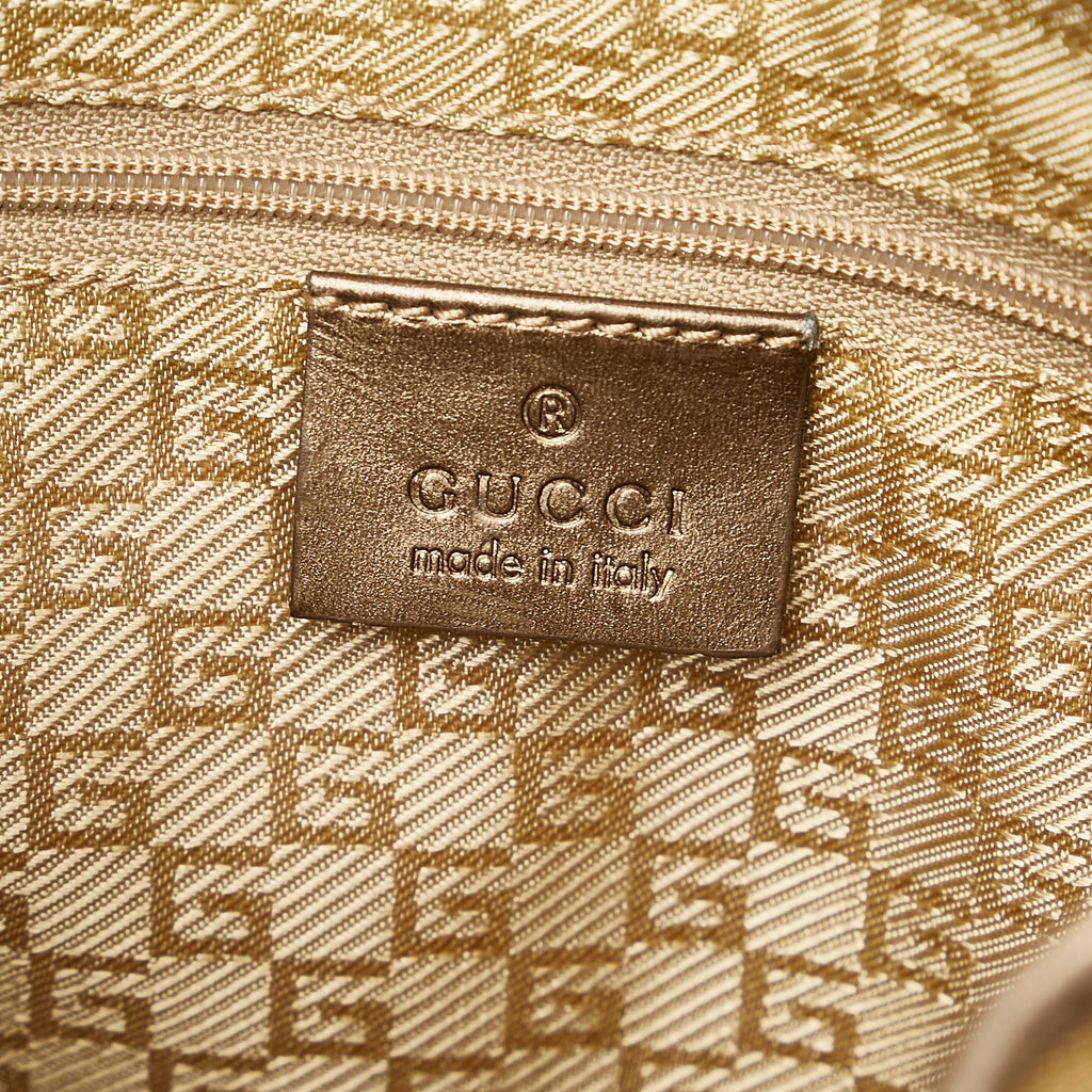 Gucci Canvas Jackie Shoulder Bag (SHG-31852)