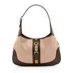 Gucci Canvas Jackie Shoulder Bag
