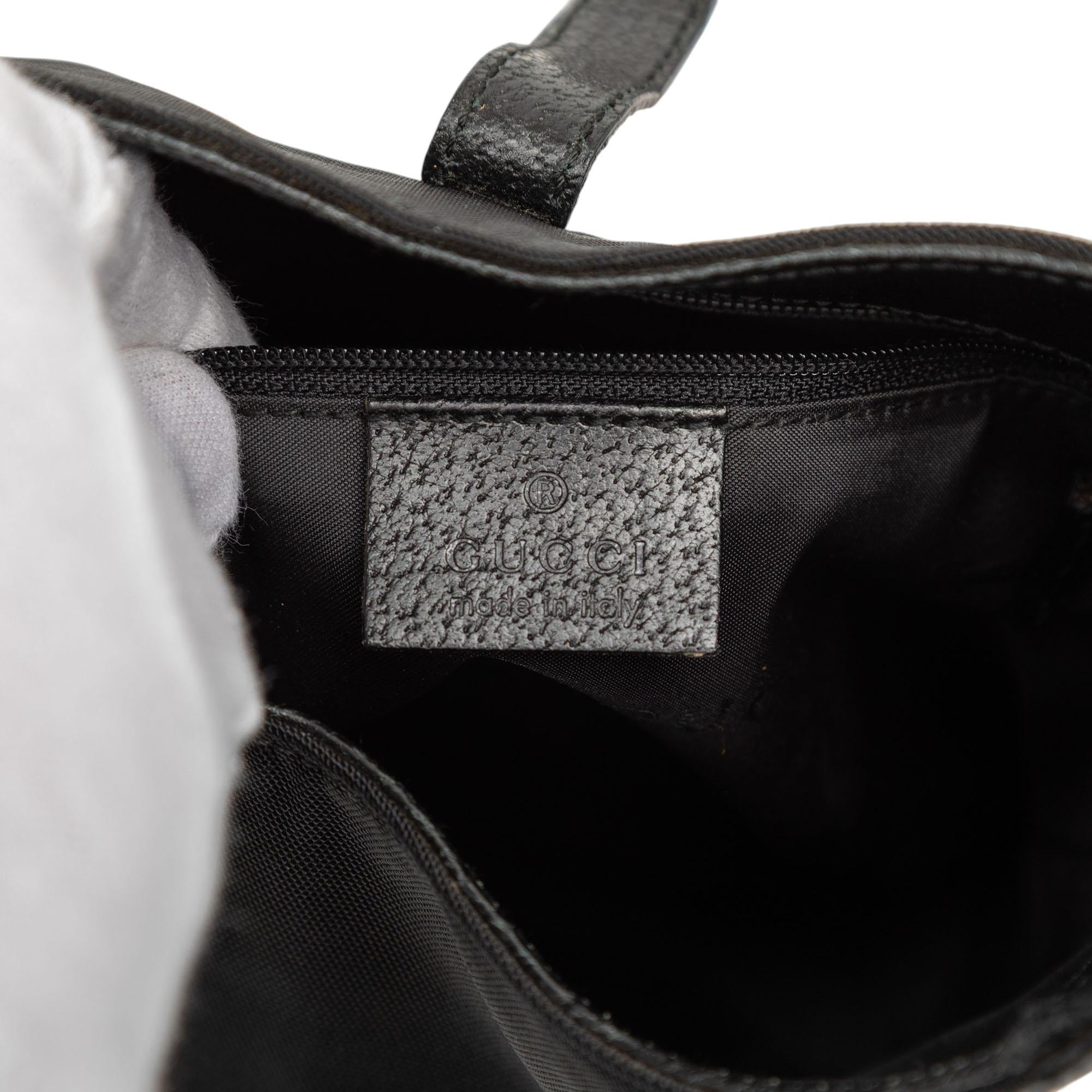 Gucci Canvas Jackie N/S Shoulder Bag