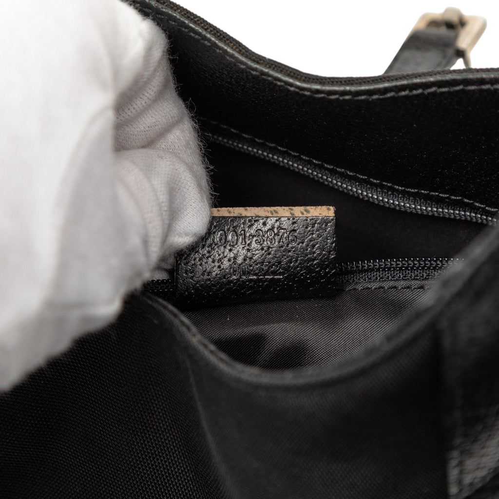 Gucci Canvas Jackie N/S Shoulder Bag