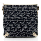 Gucci Canvas Lasso Script Abbey Messenger (SHF-coBFi9)