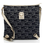 Gucci Canvas Lasso Script Abbey Messenger (SHF-coBFi9)