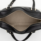 Gucci Canvas Leather East West Multi-Pocket Satchel (SHF-22759)