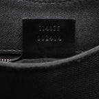 Gucci Canvas Perforated Leather Interlocking G Reins Satchel