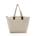 Gucci Canvas Museo Tote (SHF-16209)