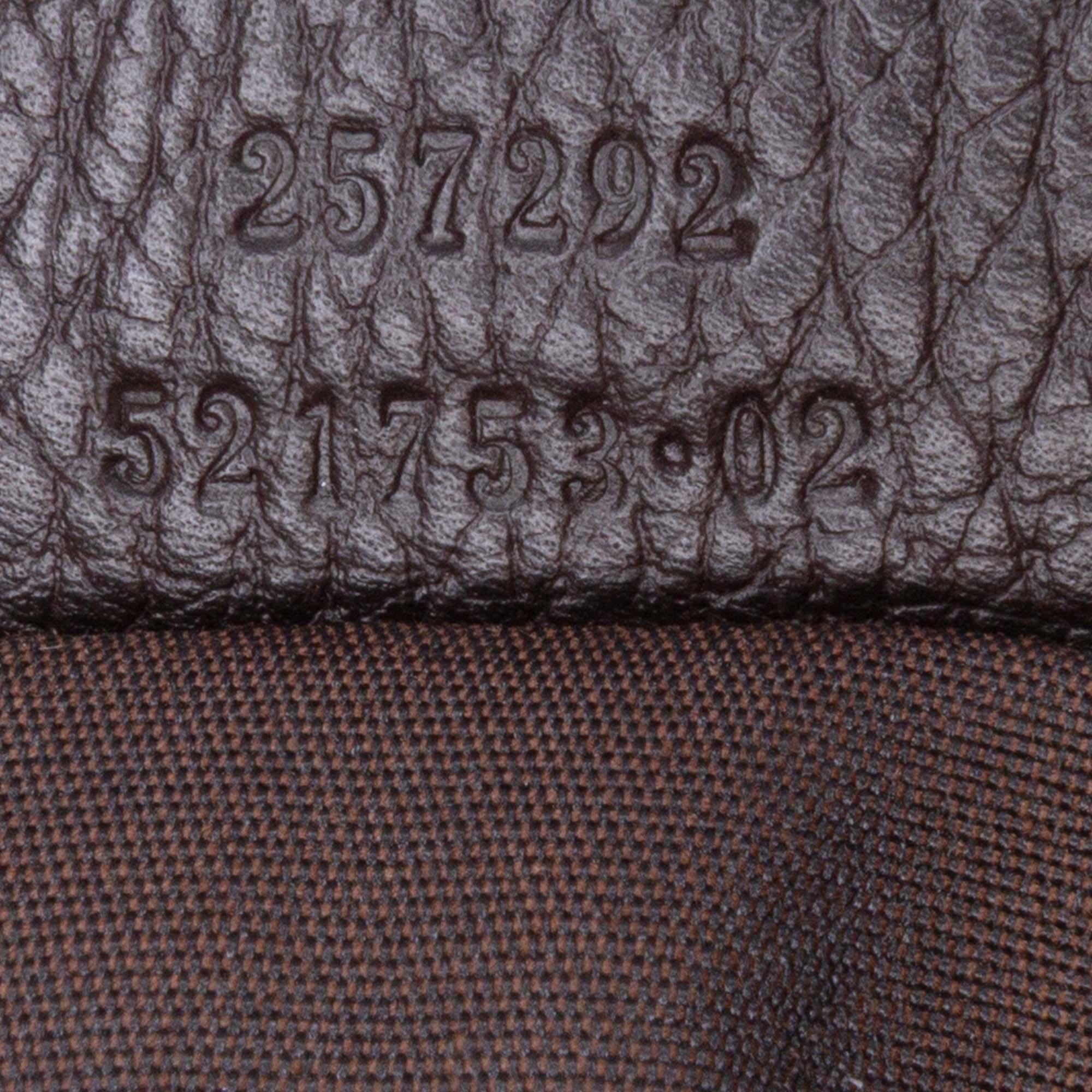 Gucci Canvas Reins Hobo Bag