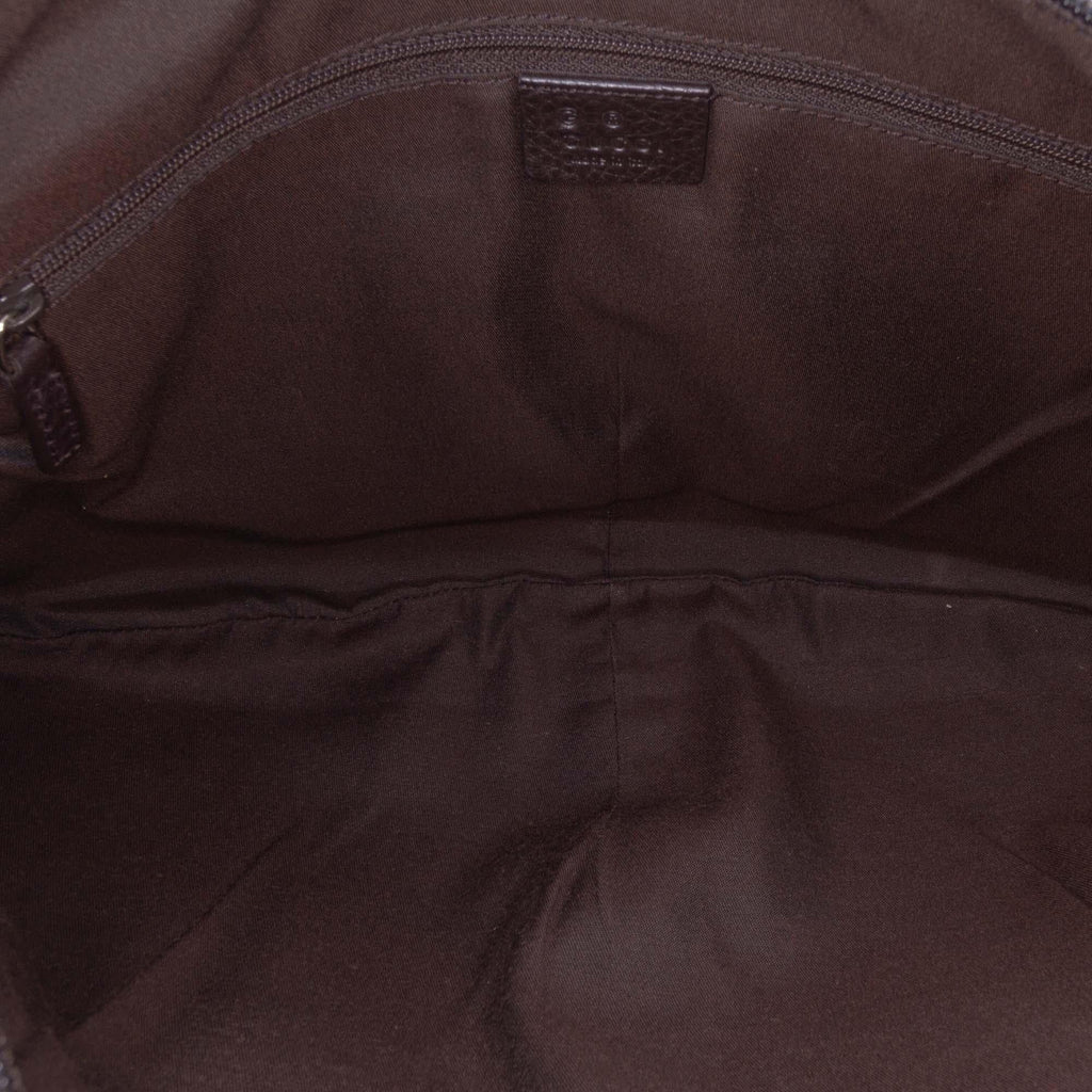 Gucci Canvas Reins Hobo Bag