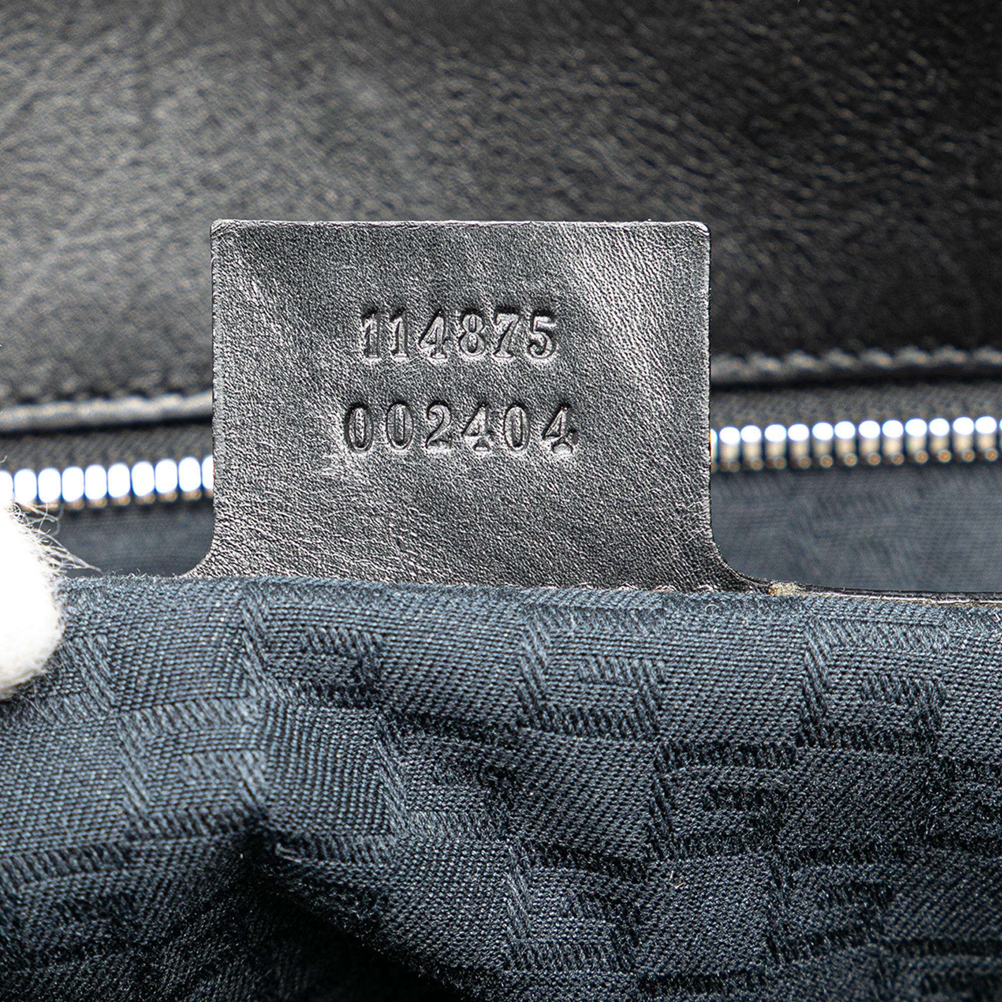 Gucci Canvas Reins Shoulder Bag