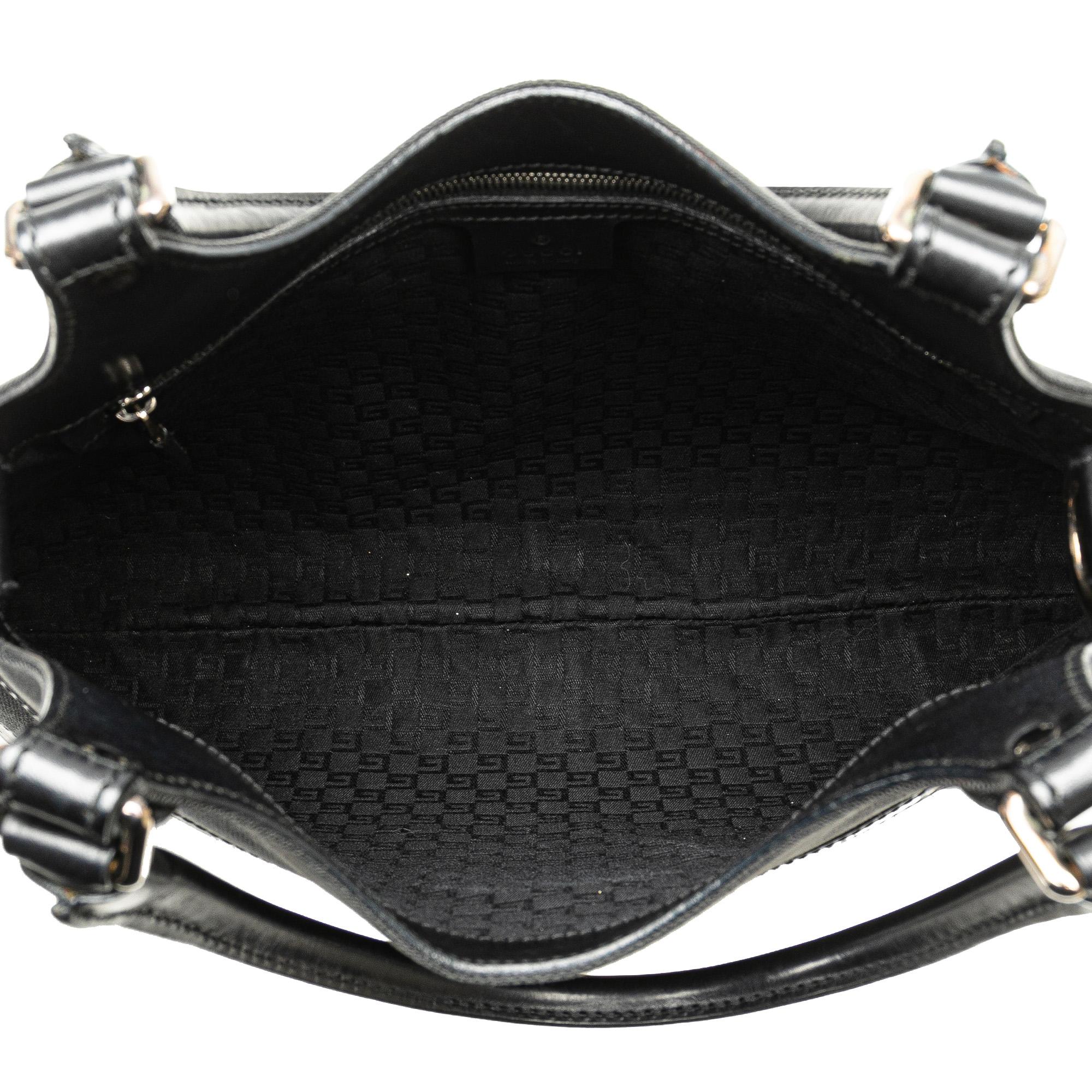 Gucci Canvas Reins Shoulder Bag