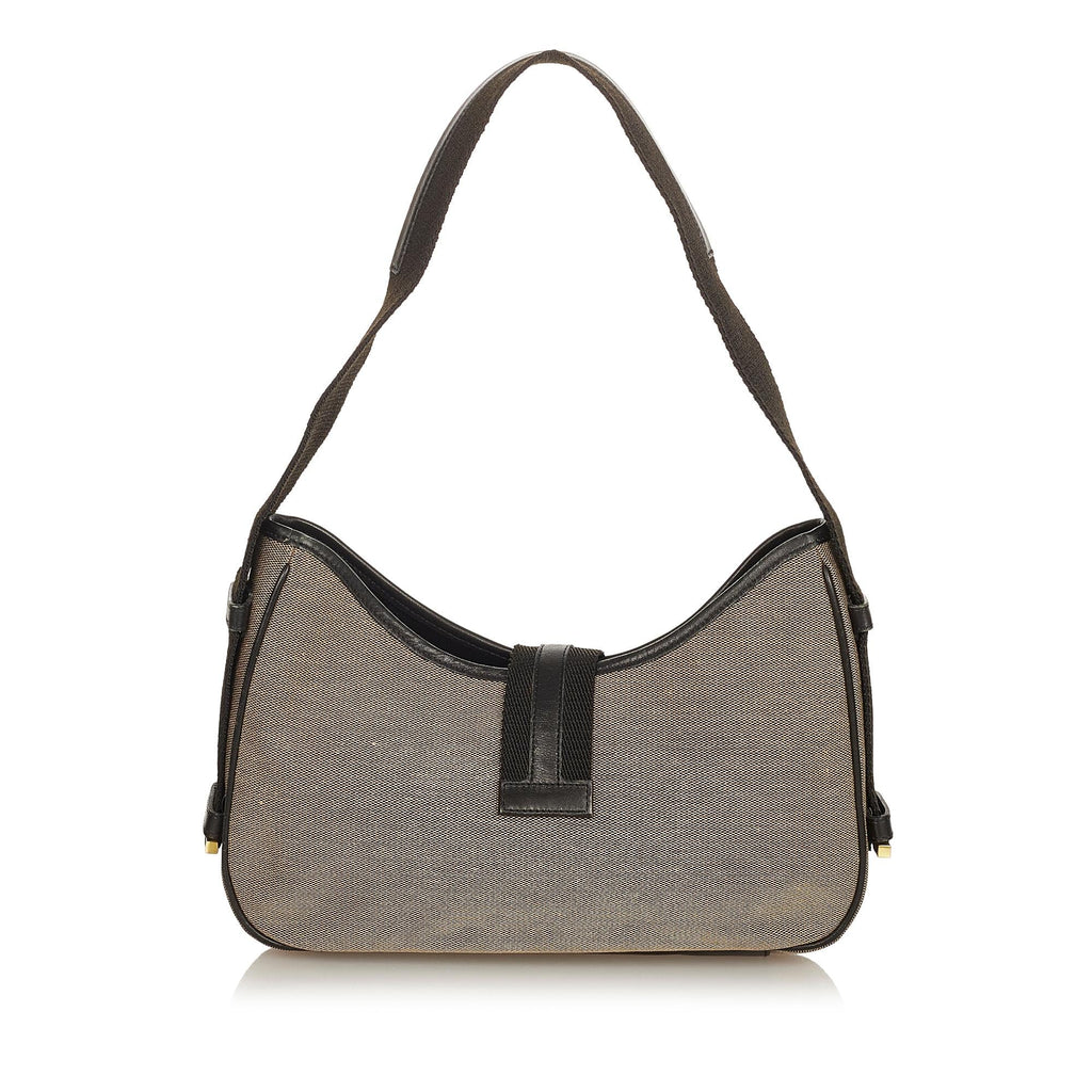 Gucci Canvas Shoulder Bag (SHG-31646)