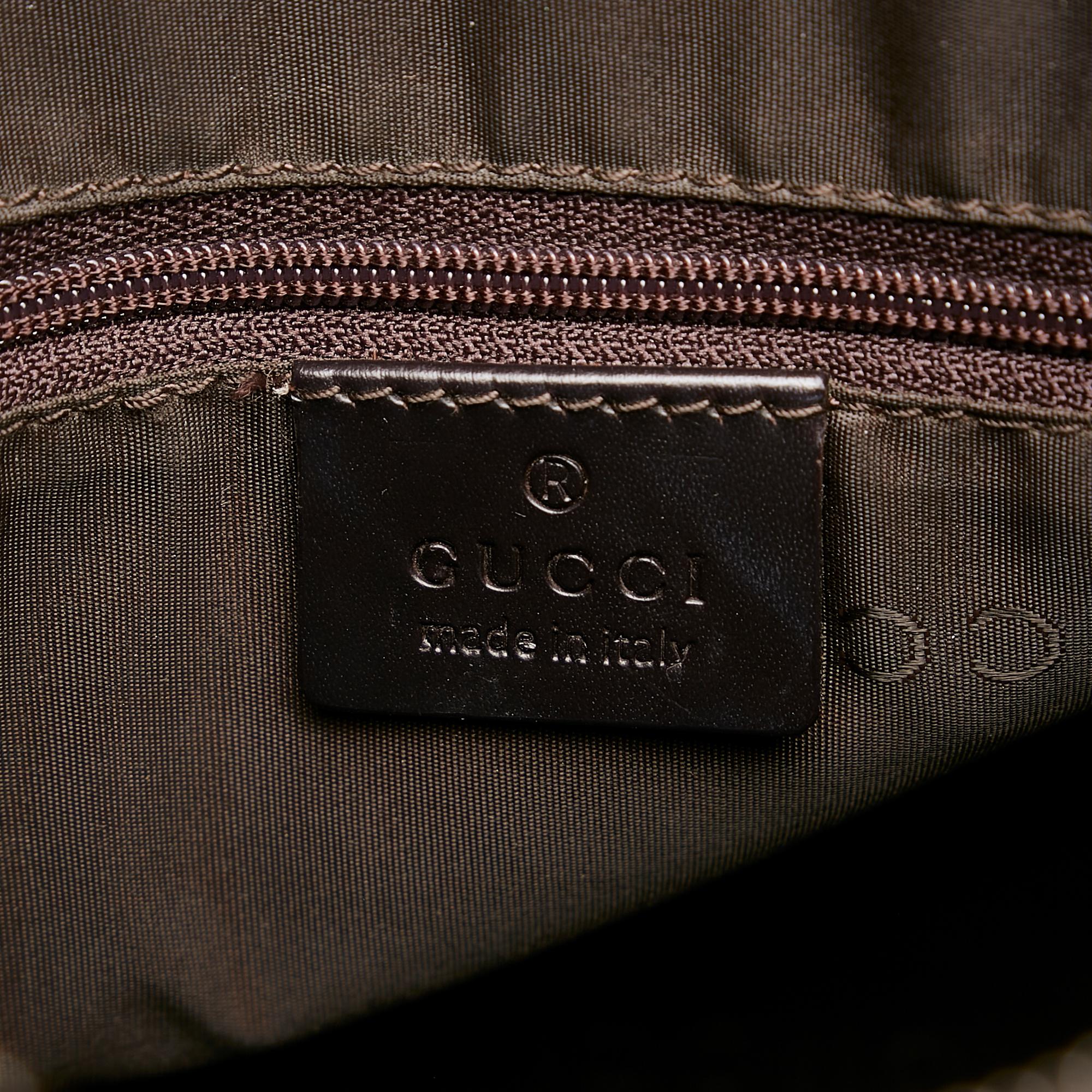 Gucci Canvas Shoulder Bag (SHG-34725)