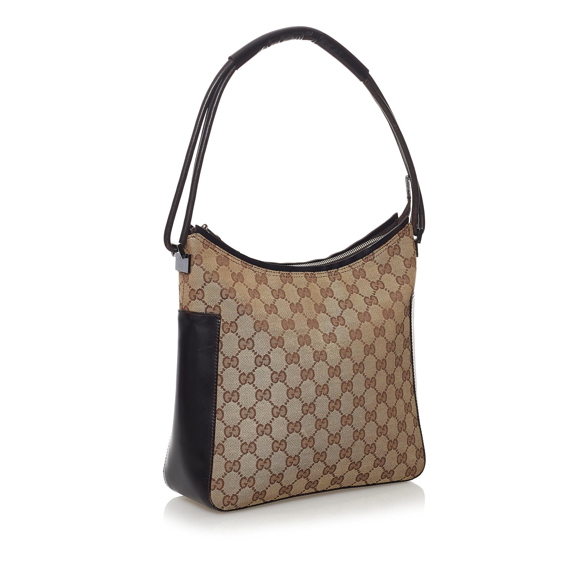 Gucci Canvas Shoulder Bag (SHG-34725)