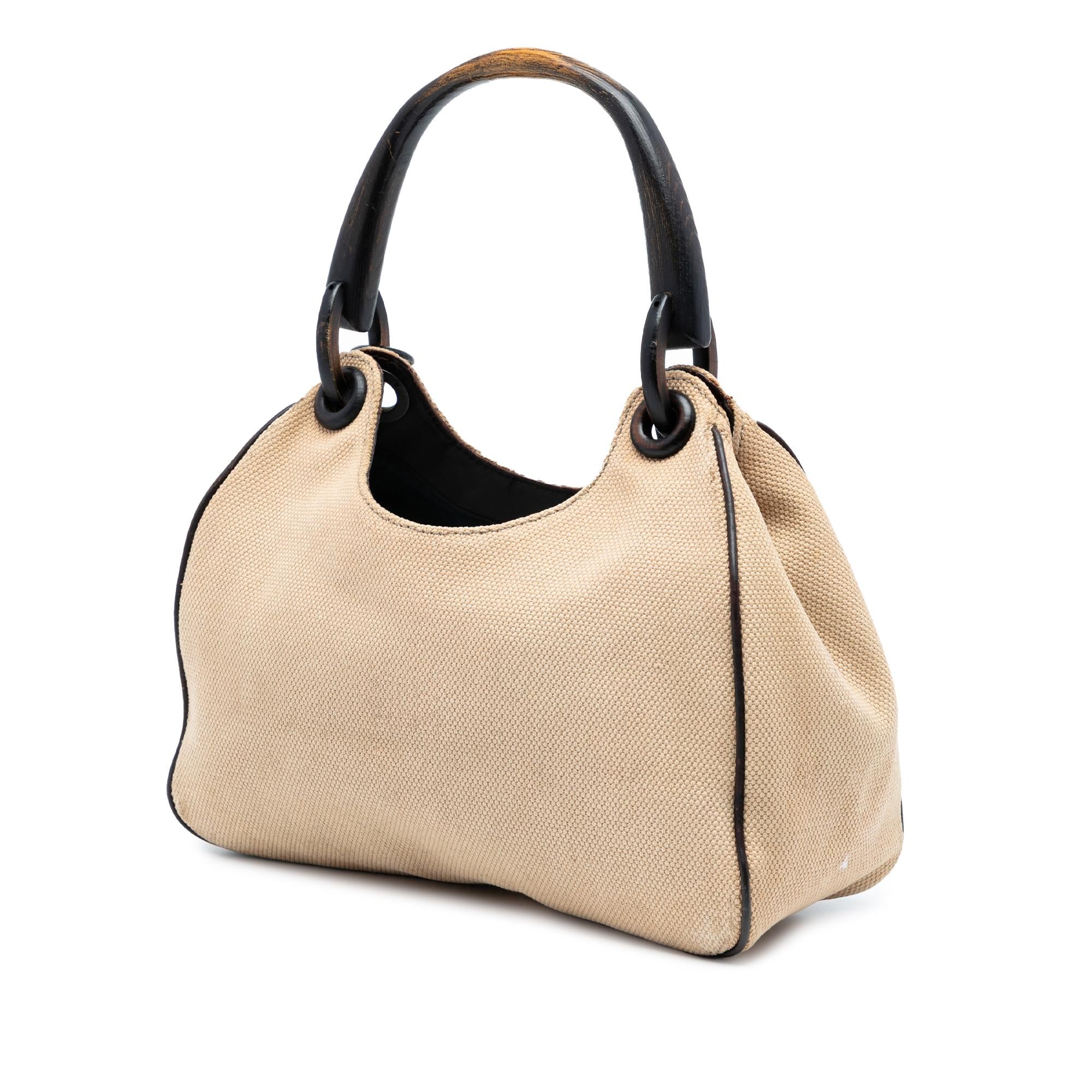Gucci Canvas Shoulder Bag