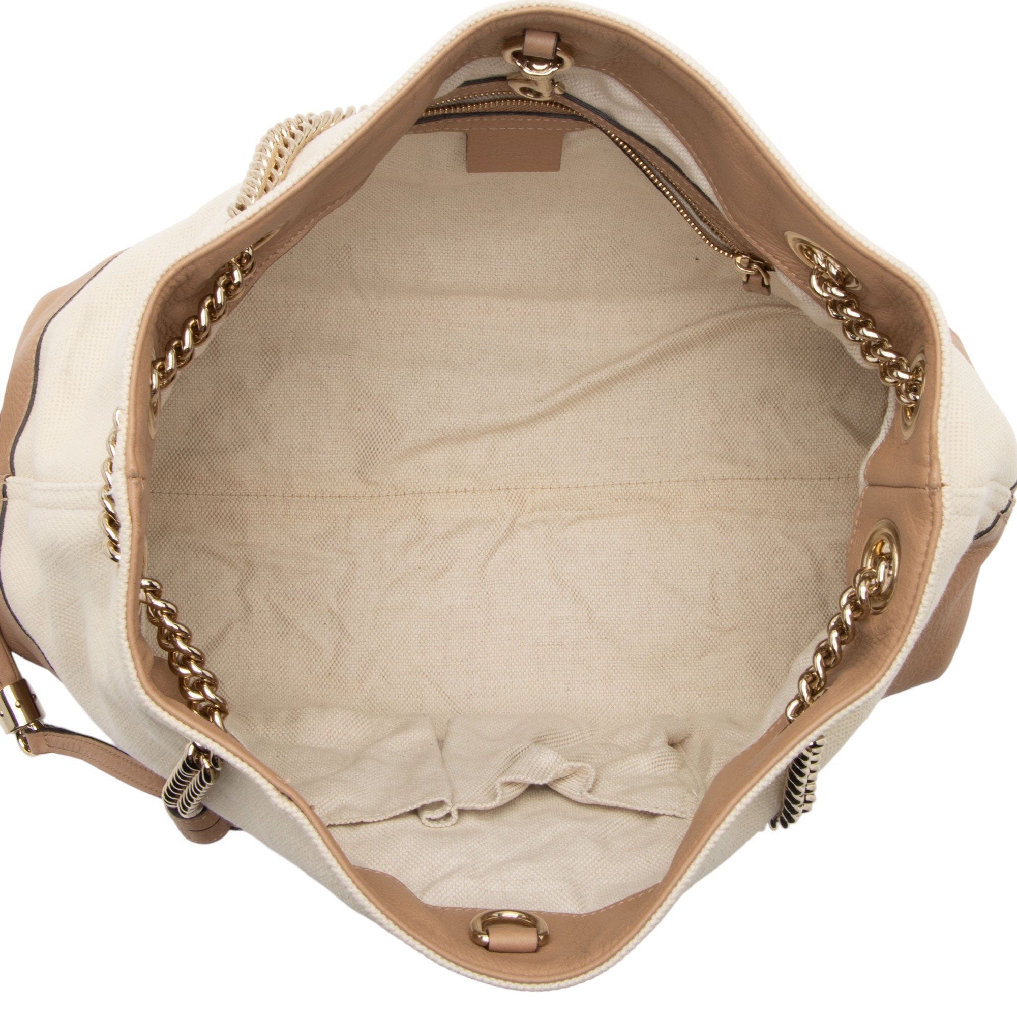 Gucci Canvas Soho Medium Shoulder Bag (SHF-gXwTPj)