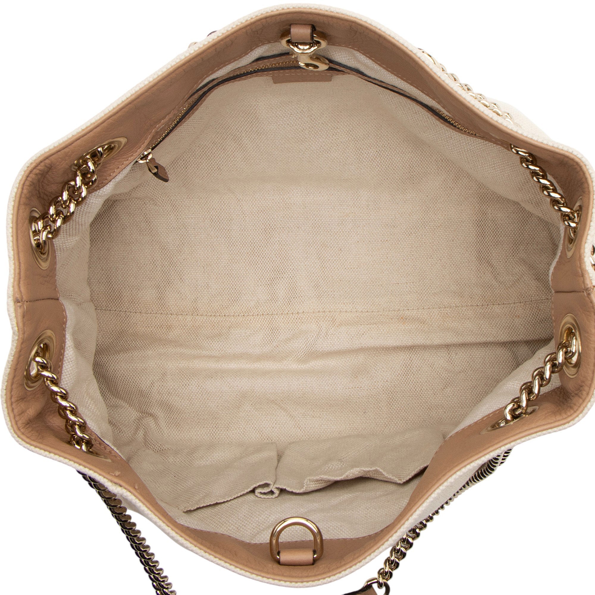 Gucci Canvas Soho Medium Shoulder Bag