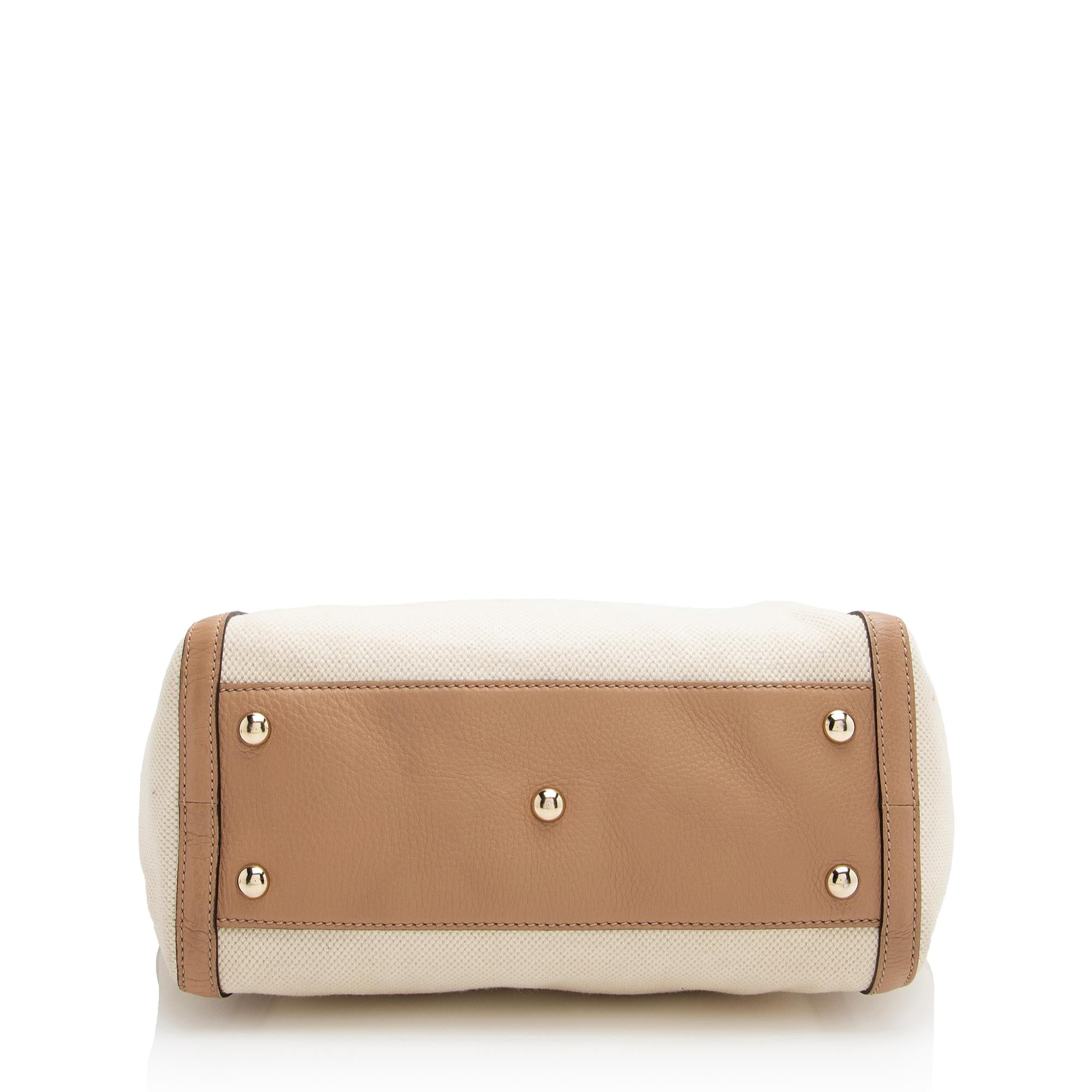 Gucci Canvas Soho Top Handle Tote (SHF-22392)