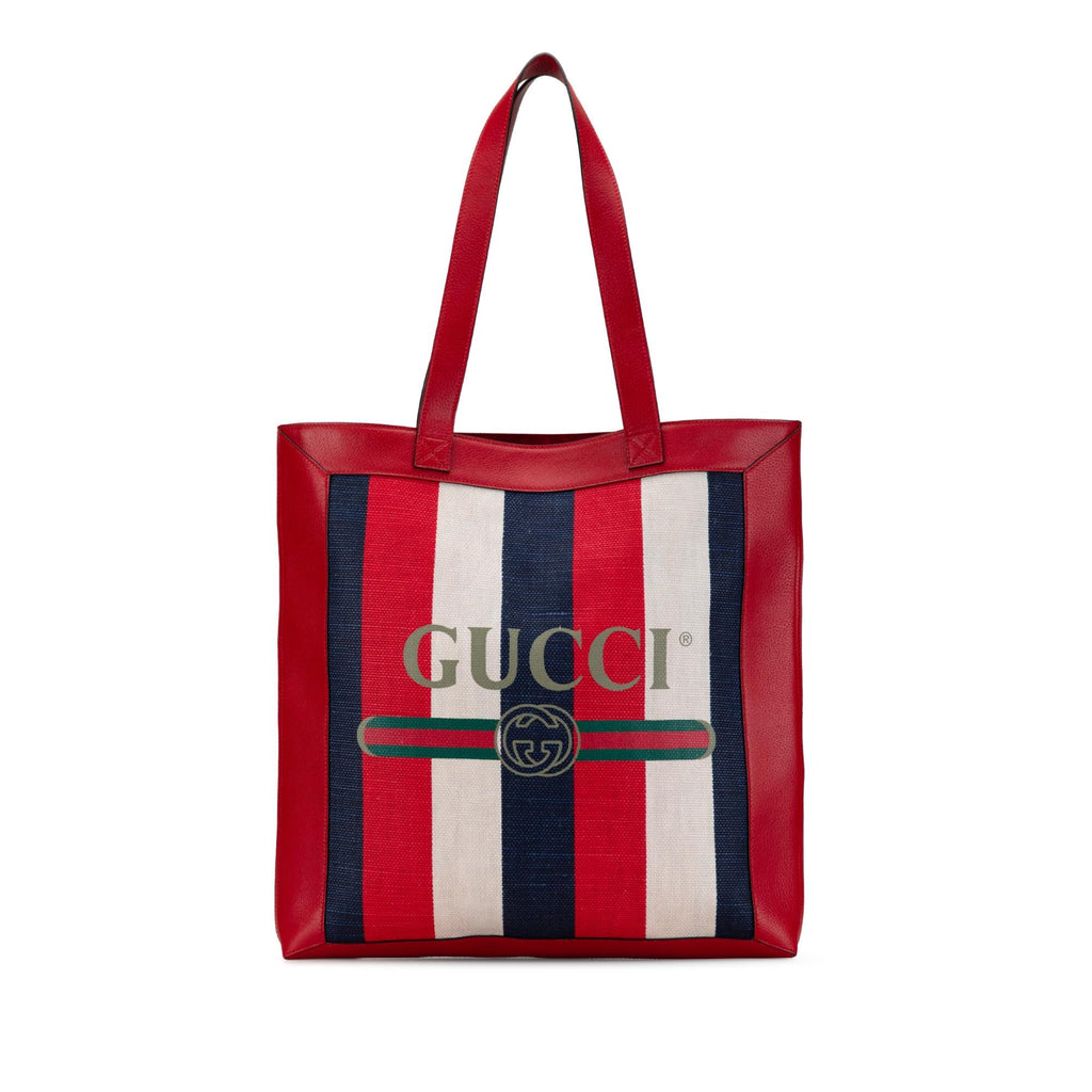 Gucci Canvas Sylvie Baiadera Tote (SHG-qHsbiG)
