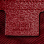 Gucci Canvas Sylvie Stripe Logo Drawstring Backpack