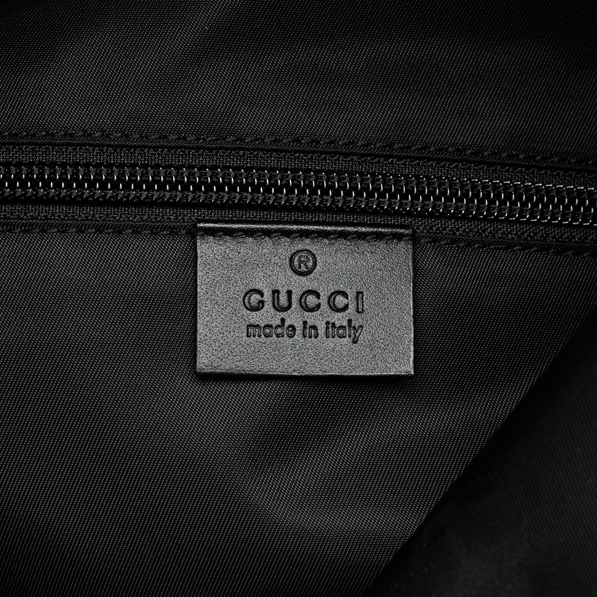 Gucci Canvas Techno Web Fold Over Backpack (SHG-CrNcTN)