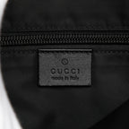 Gucci Canvas Techno Web Fold Over Backpack