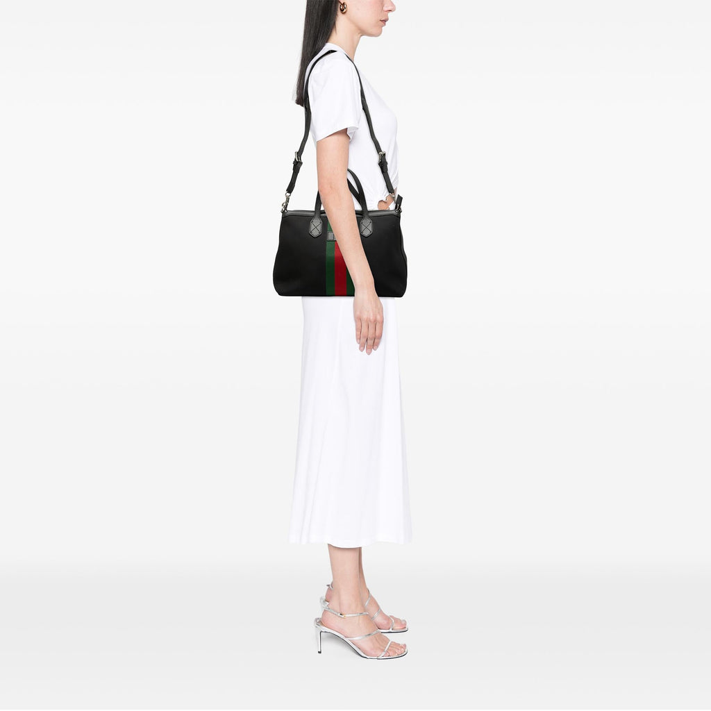 Gucci Canvas Techno Web Satchel
