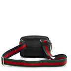 Gucci Canvas Tiger Embroidered Web Messenger