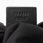 Gucci Canvas Tiger Embroidered Web Messenger
