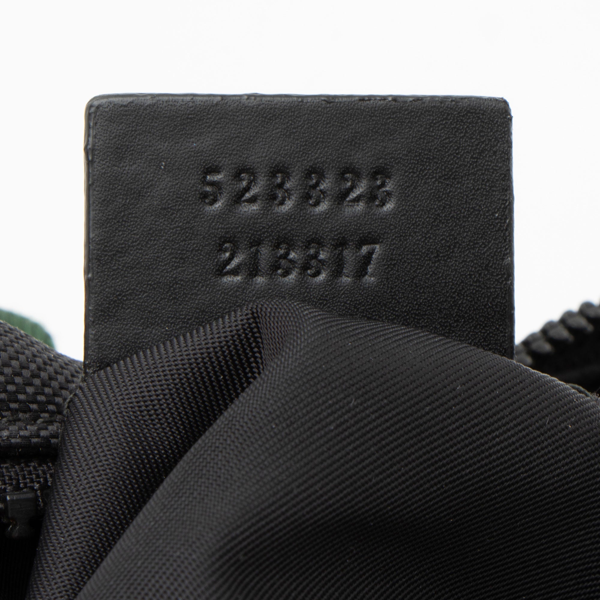 Gucci Canvas Tiger Embroidered Web Messenger
