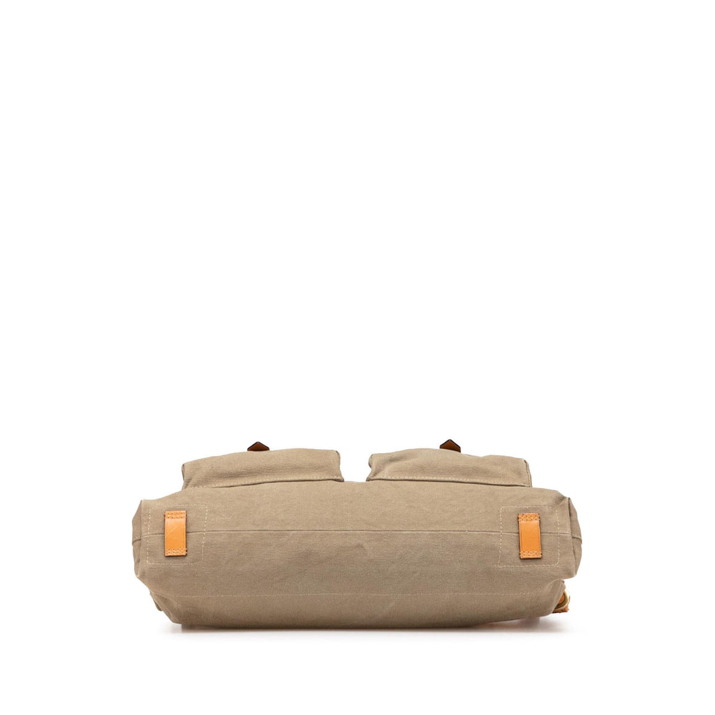 Gucci Canvas Utilitarian Shoulder Bag