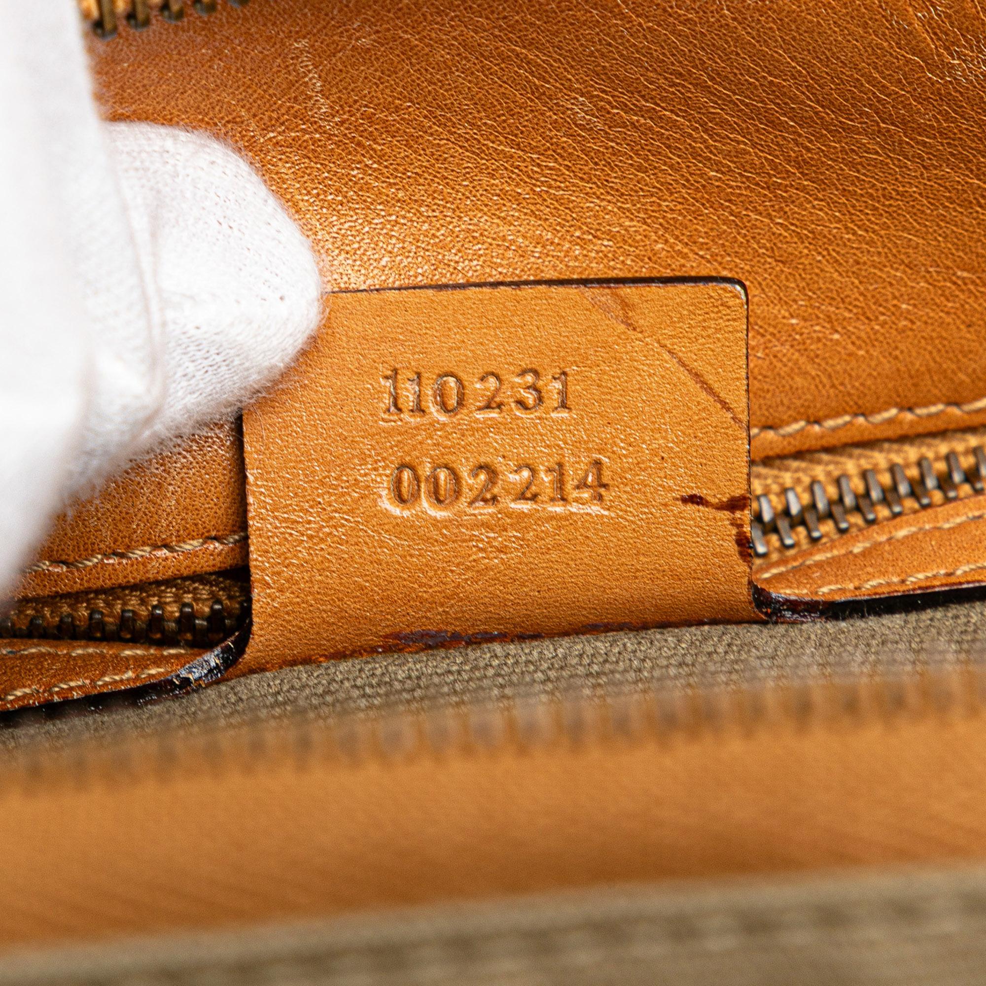Gucci Canvas Utilitarian Shoulder Bag