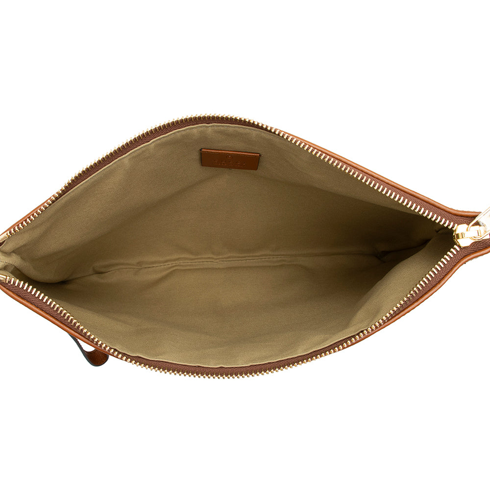 Gucci Canvas Vintage Web Wristlet (SHF-16199)