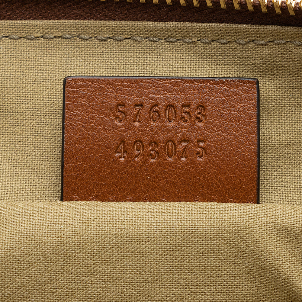 Gucci Canvas Vintage Web Wristlet (SHF-17031)