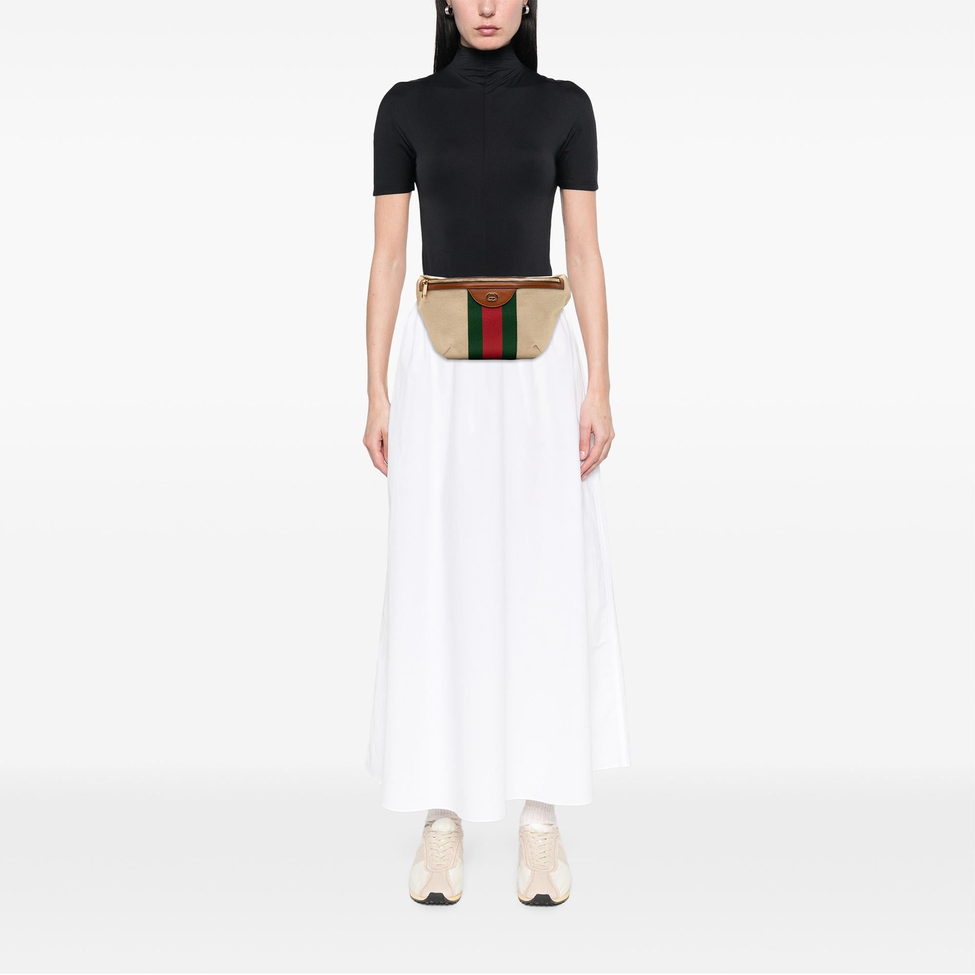 Gucci Canvas Web Belt Bag