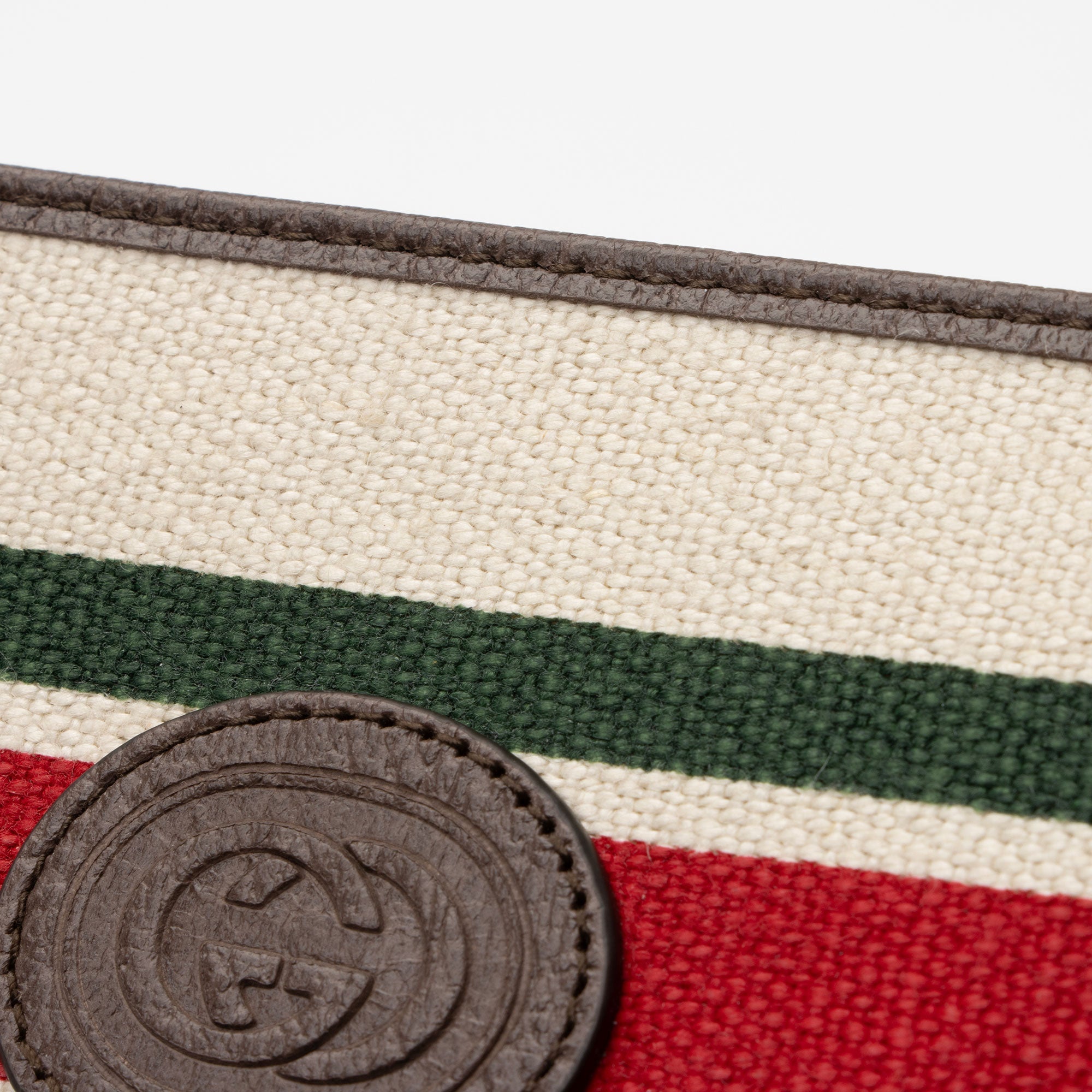 Gucci Canvas Web Bi-Fold Wallet (SHF-5YP2iA)