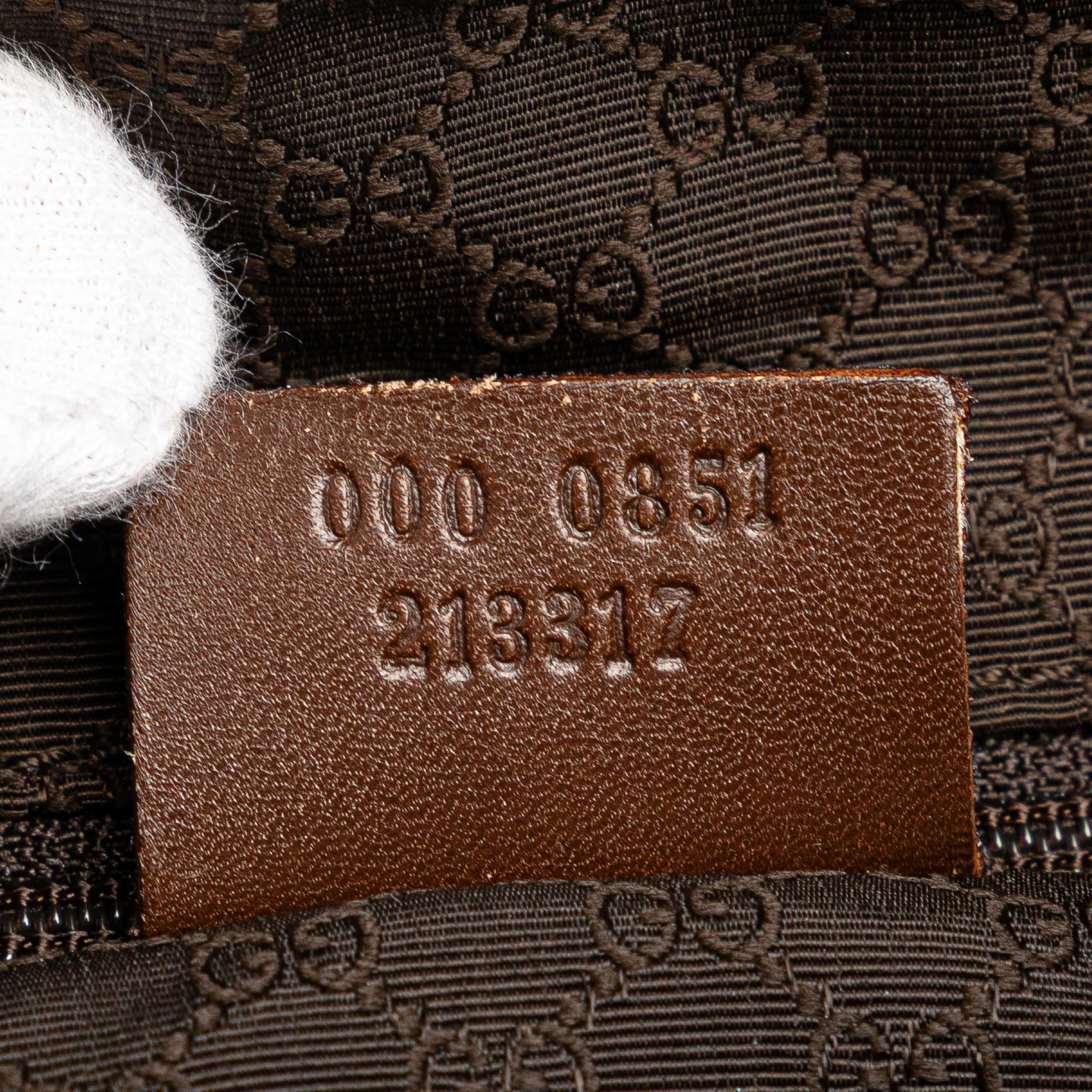 Gucci Canvas Web Boston