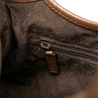 Gucci Canvas Web Jackie Shoulder Bag
