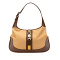 Gucci Canvas Web Jackie Shoulder Bag
